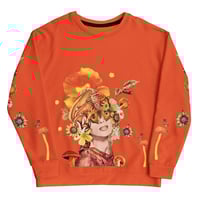 Image 3 of She Oozes Success - All Over Print - Autumn Style - Unisex Pullover Sweatshirt