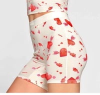 Image 1 of SKIMS- COTTON RIB BOXER- HEART 