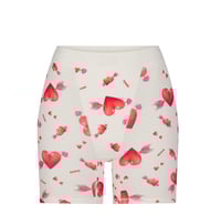 Image 2 of SKIMS- COTTON RIB BOXER- HEART 
