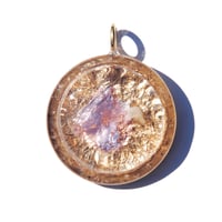 43mm:  Madagascar Rose Quartz/Brazilian Quartz/Golden Mica/Gd - 8