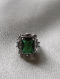 Image 3 of Cleopatra Emerald Bling Ring 