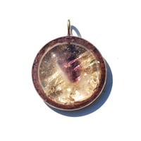 43mm:  Amethyst/Golden Mica/Pink Garnet/Gd - 2