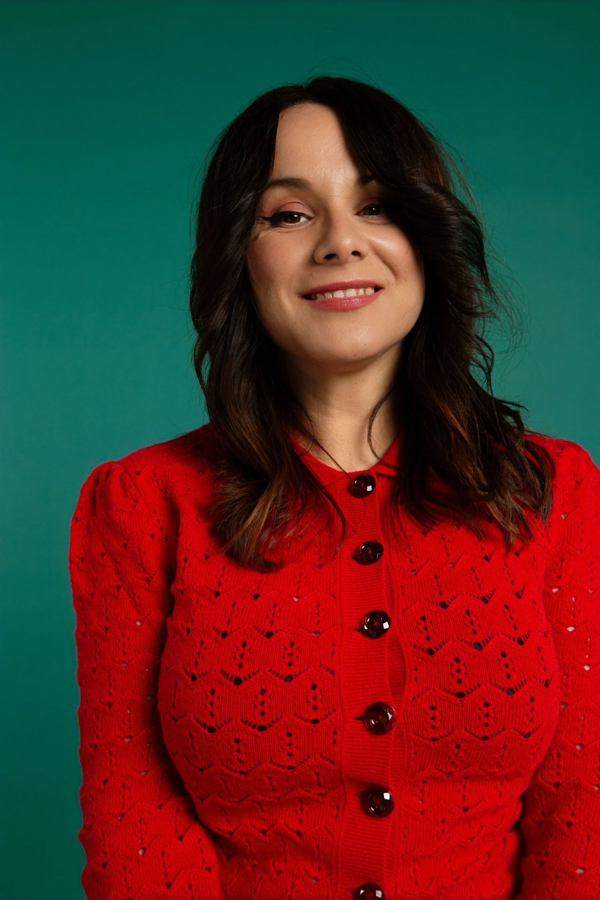 Image of Cardigan Roja