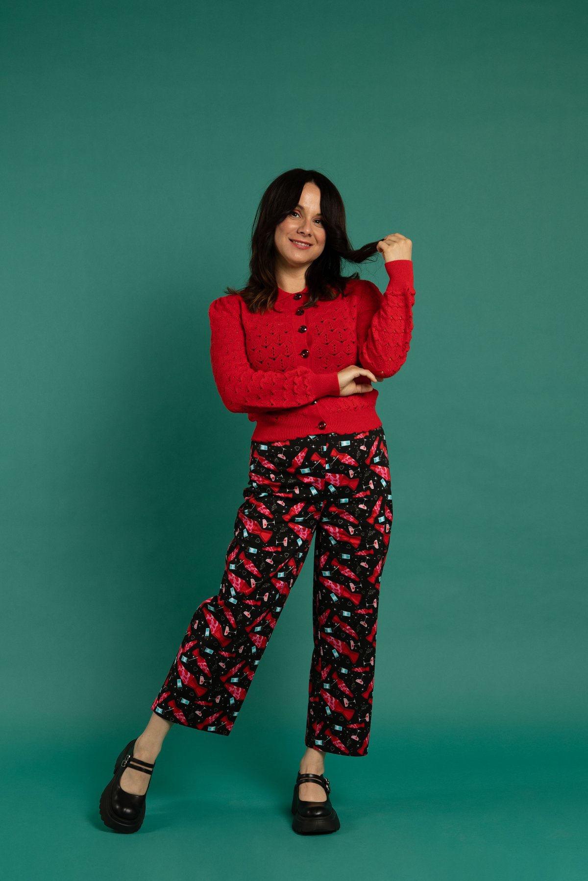 Image of Cardigan Roja