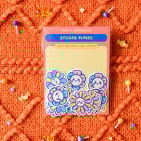 Image 1 of Pastel Flowers Sticker Flakes