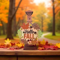 Image 1 of Fall Desktop sign & Stand