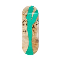 Image 1 of River Split Ply - Prickly - 32mm - Turquoise