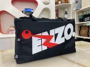 Image of Enzo Shed Enzo Sneaker Bag (Bred Blk/Red)