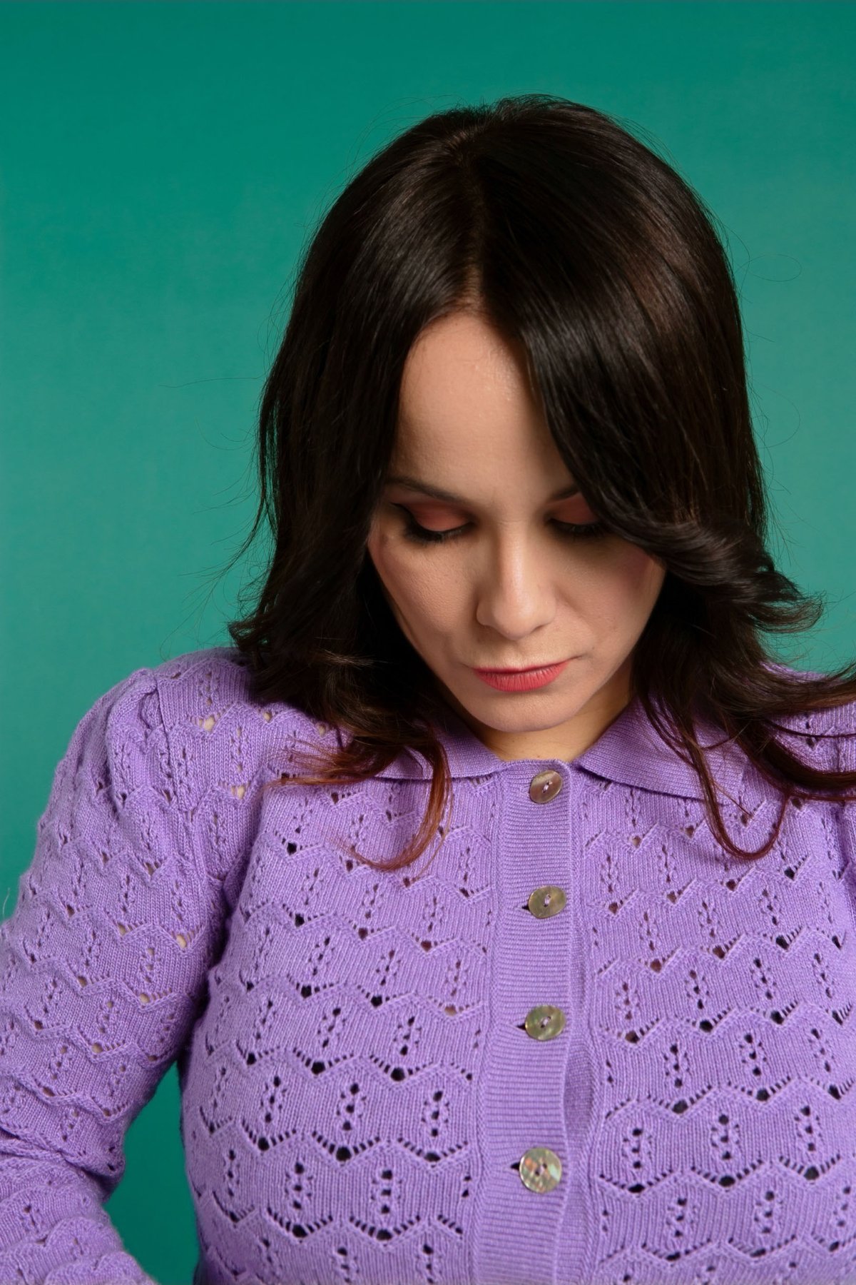 Image of Cardigan malva