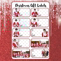 Image 2 of Handmade BTS Christmas Gift Labels