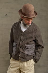 Image 3 of Capital Patchwork Jacket - Washed  brown