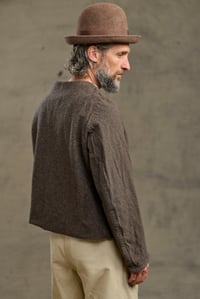 Image 4 of Capital Patchwork Jacket - Washed  brown