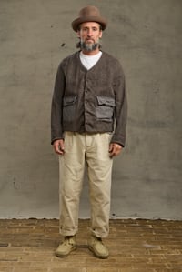 Image 6 of Capital Patchwork Jacket - Washed  brown