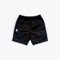 Black Canvas Shorts