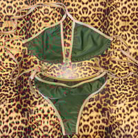 Image 3 of * ੈ♡‧ ₊ tie side bella bottoms & medium regular cup