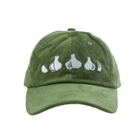 Image 1 of More Garlic! Corduroy Dad Cap