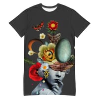 Image 3 of The Personification of EGGcellence - All Over Print T-Shirt Dress 
