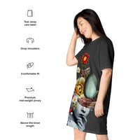 Image 6 of The Personification of EGGcellence - All Over Print T-Shirt Dress 