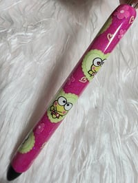 Image 3 of Keroppi Glitter Pen