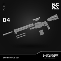 Image 3 of HDM+EX 1/144 Sniper Rifle Set [EX-04]