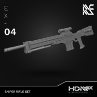 Image 1 of HDM+EX 1/144 Sniper Rifle Set [EX-04]