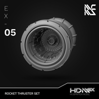 Image 3 of HDM+EX Rocket Thruster Set [EX-05]