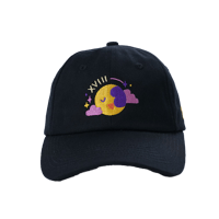 Image 1 of The Moon Arcana Tarot Black Dad Cap