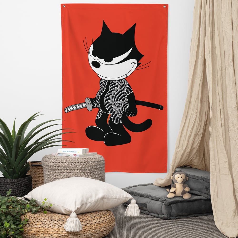 Wabori Cat Flag
