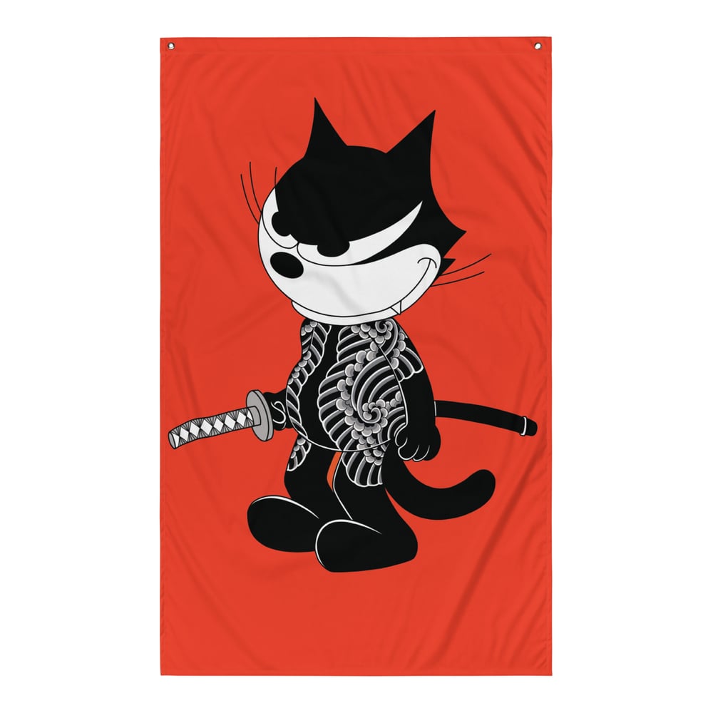 Wabori Cat Flag
