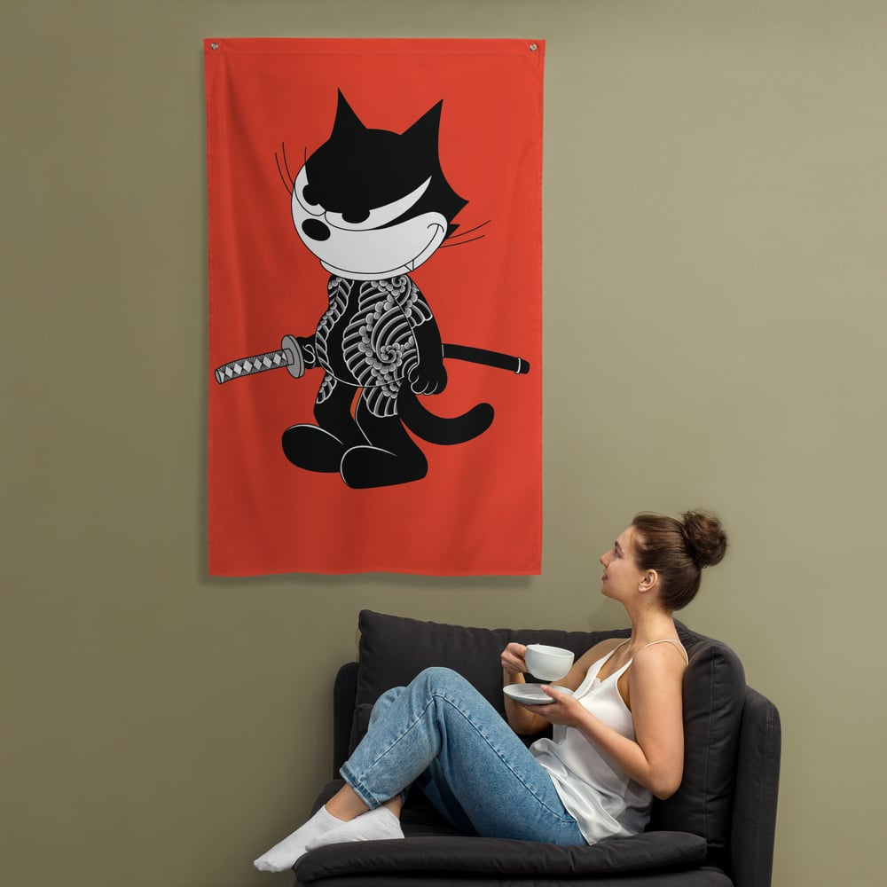 Wabori Cat Flag