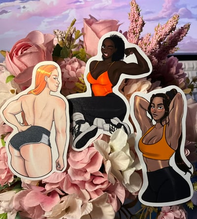 Image of Muscle Mami Sticker Pack