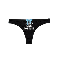 Image 1 of SLUTS LIVE FOREVER CHEEKY THONG