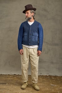 Image 6 of Capital Patchwork Jacket - Washed  blue