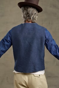 Image 10 of Capital Patchwork Jacket - Washed  blue