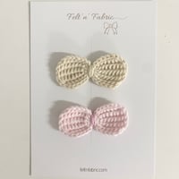 Crochet Vintage Snap Clips