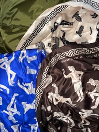 Image 2 of PFGV silk scarf KOBALT BLUE