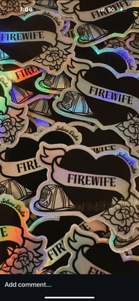 Firewife stickers 