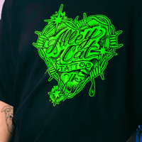 Image 1 of Alley Cat Barbed Wire Heart