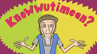 Ernest P. Worrel "knowwutimean?" sticker
