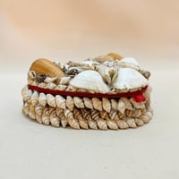 Image 6 of Boîte à bijoux en coquillage vintage en forme de coeur 1950–1960 Coffret 