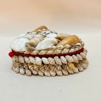 Image 7 of Boîte à bijoux en coquillage vintage en forme de coeur 1950–1960 Coffret 