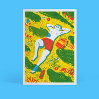 "Chilling' Giclée Print