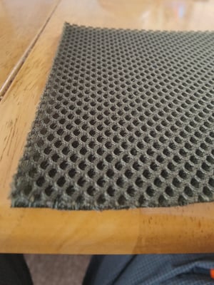 Image of TF 25 Spacer mesh, 200 metres of Olive, 70m Coyote Factory seconds = 270 metres total