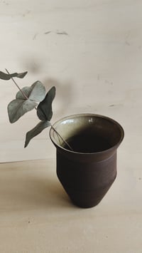 Image 1 of Ochre Rim Tall Vase