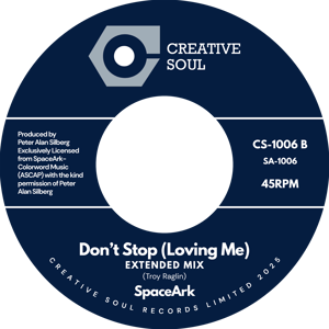 Image of SpaceArk - Phantom Lover / Don't Stop (Loving Me) Extended Mix - Blue Vinyl -Mailing mid-October