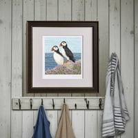 Image 1 of  PUFFIN ART PRINT