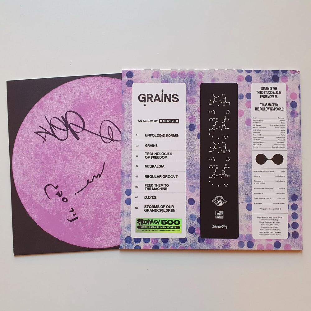 'GRAINS' 12" SIGNED