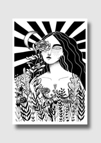 THE GIRL WITH THE FLOWER