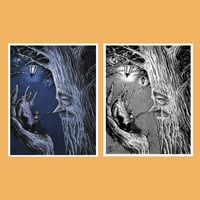 Fae and Tree Print