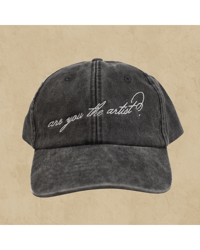 Image 1 of Cap "Are you the artist?"